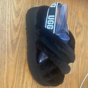 UGG black slippers